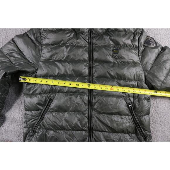 Blauer Jacket Mens 3XL Green Down Quilted Puffer Coat - Picture 9 of 9